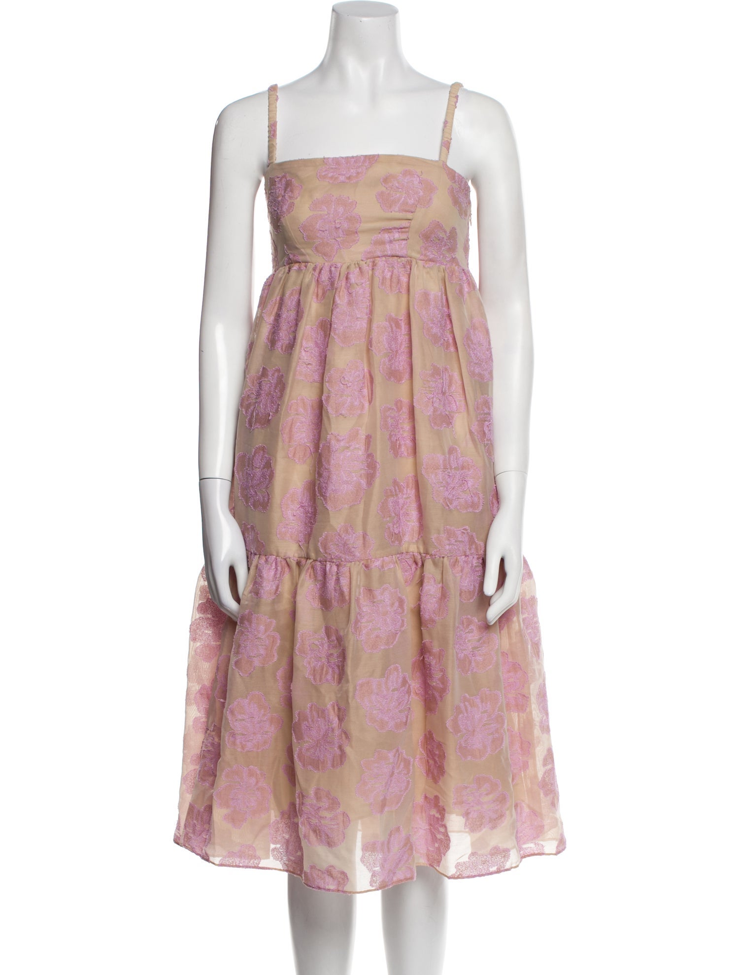 Baum und Pferdgarten Floral Print Midi Length Dress