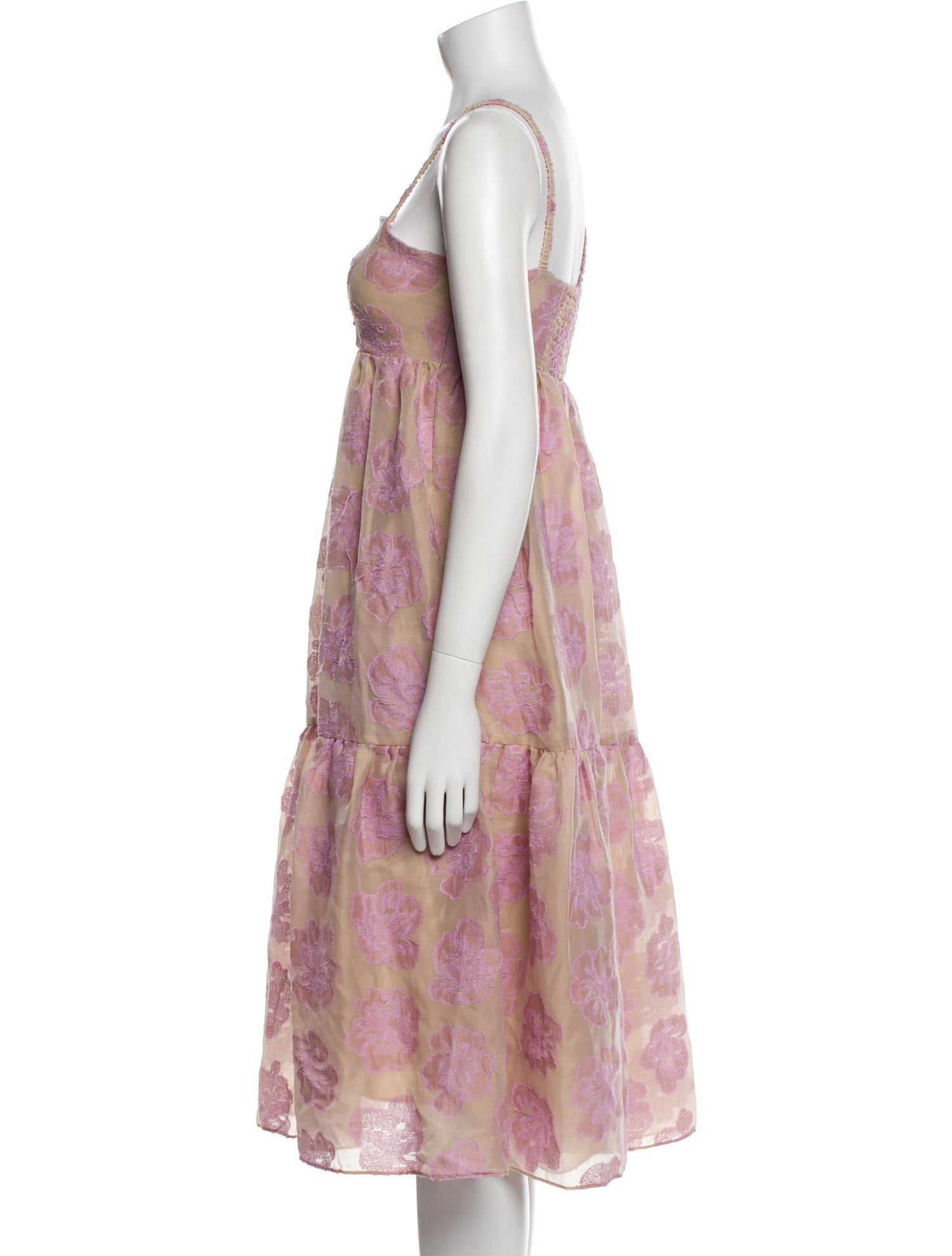 Baum und Pferdgarten Floral Print Midi Length Dress