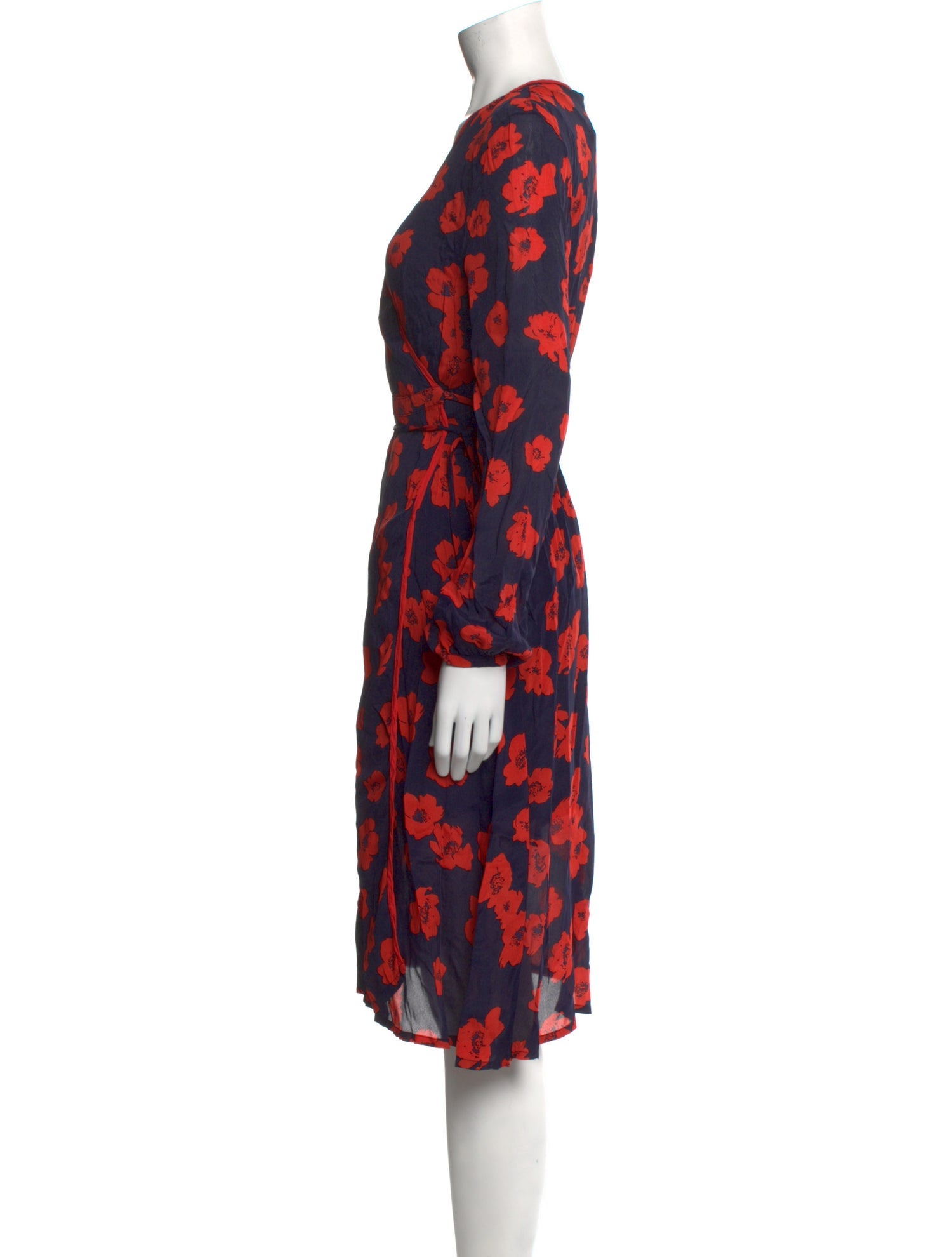 Baum und Pferdgarten Floral Print Midi Length Dress