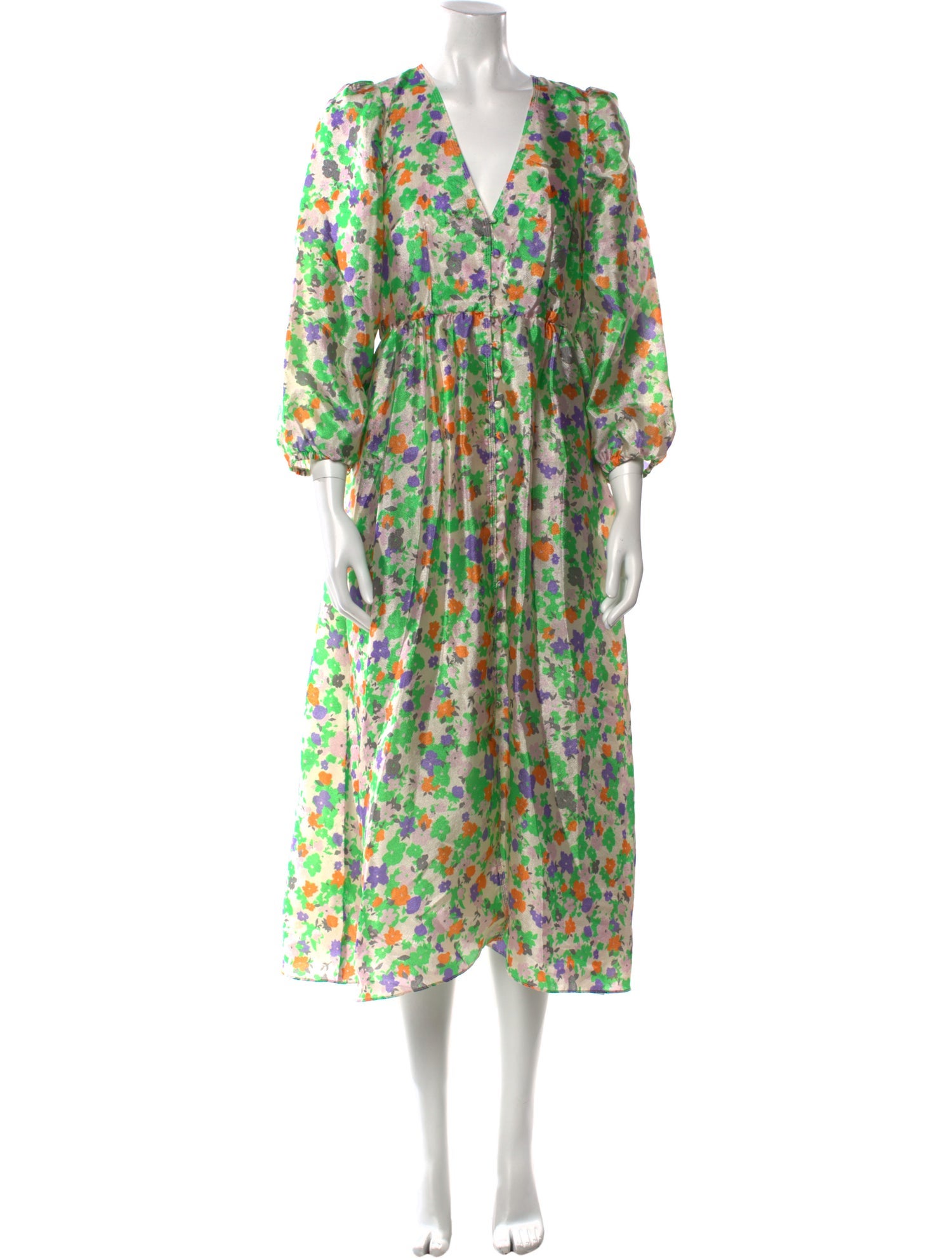 Baum und Pferdgarten Floral Print Long Dress