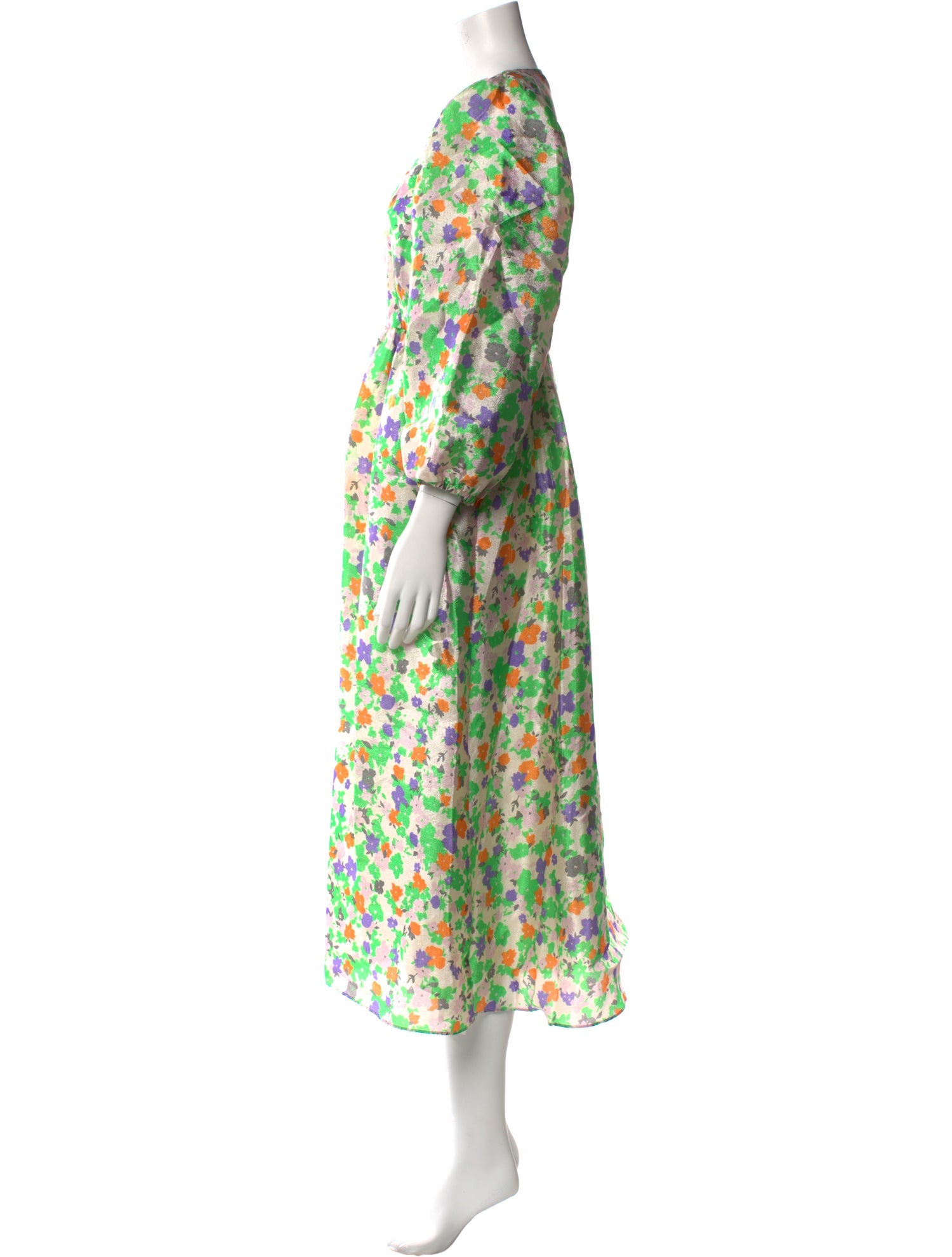 Baum und Pferdgarten Floral Print Long Dress