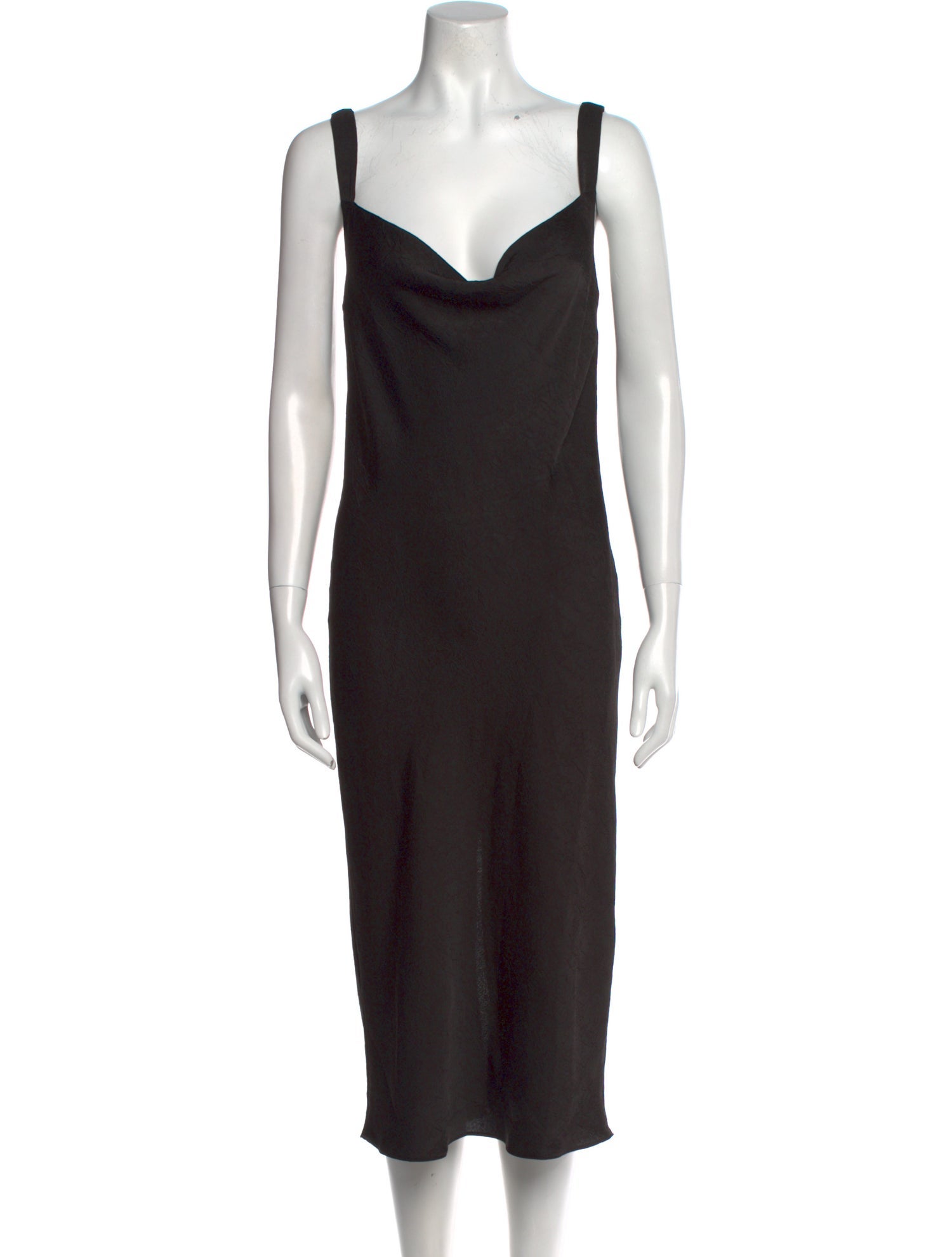 Baum und Pferdgarten Cowl Neck Midi Length Dress