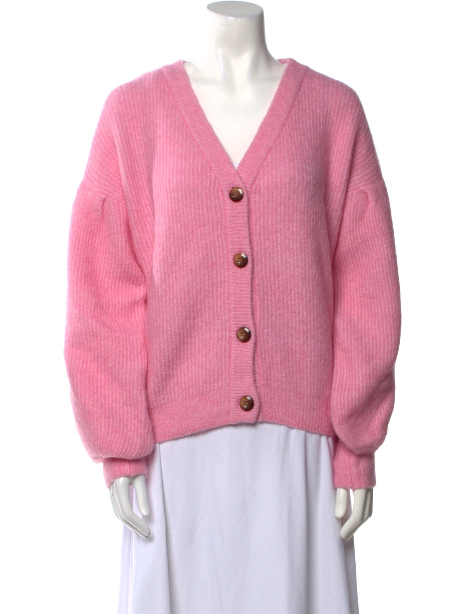 Baum und Pferdgarten V-Neck Sweater