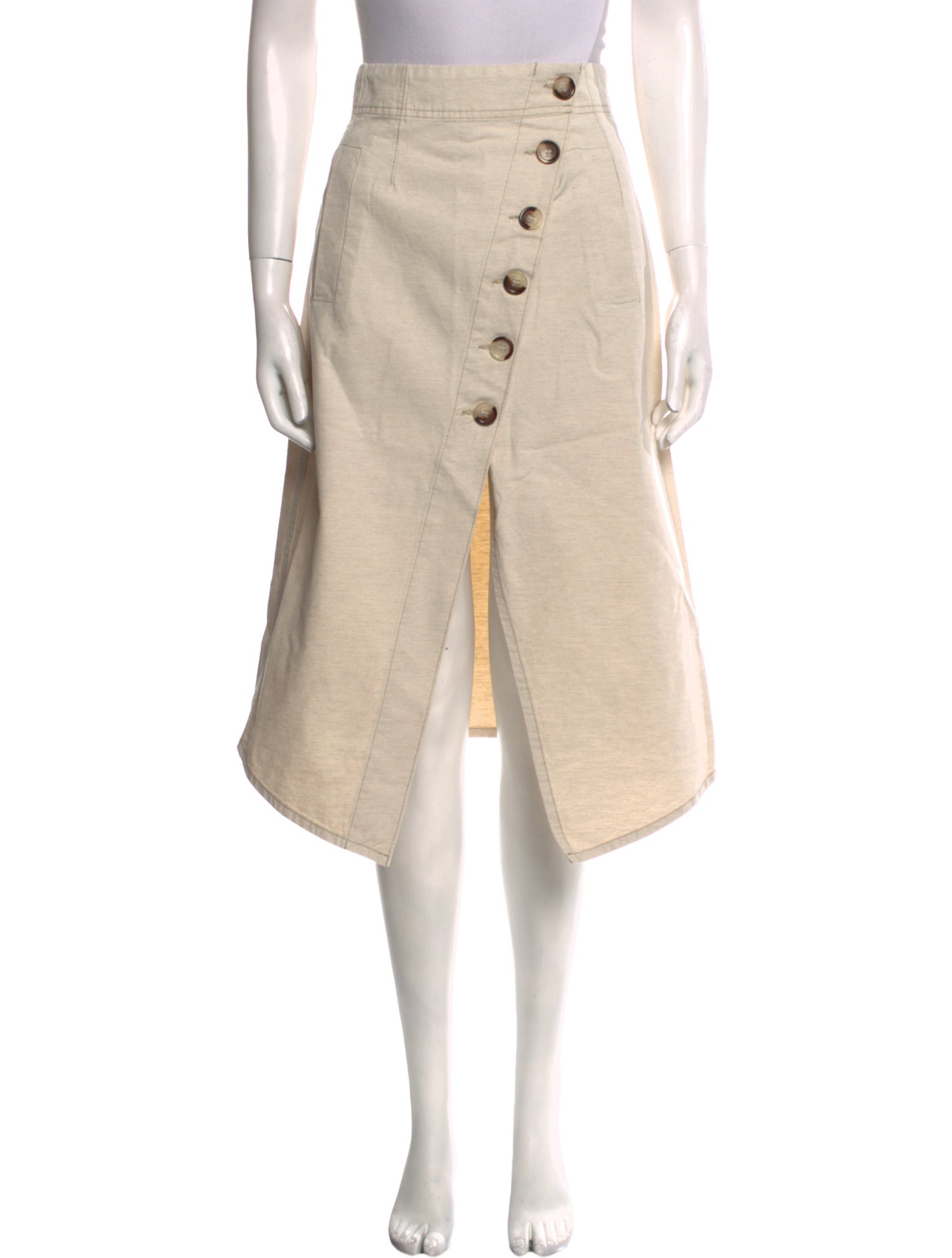 Baum und Pferdgarten Midi Length Skirt