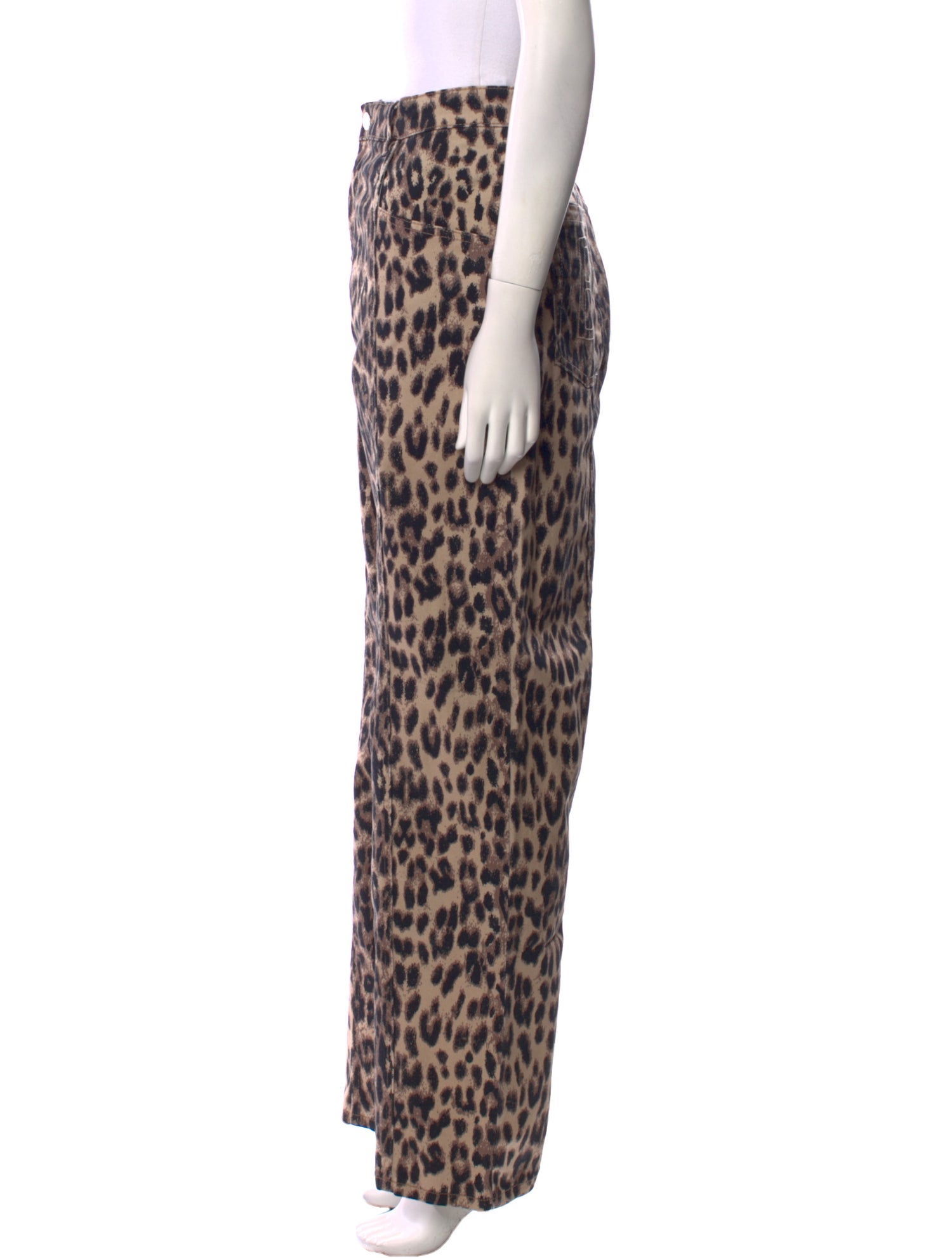 Baum und Pferdgarten Animal Print Wide Leg Pants