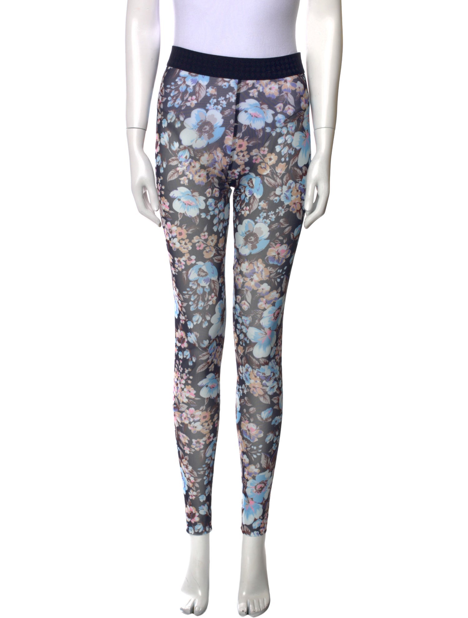 Baum und Pferdgarten Floral Print Skinny Leg Pants