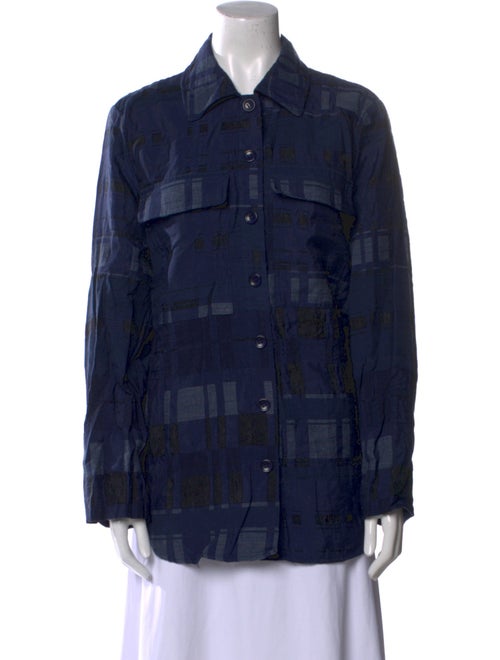 Baum und Pferdgarten Printed Long Sleeve Button-Up Top