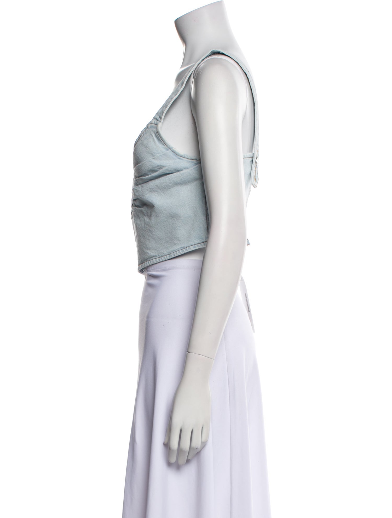 Baum und Pferdgarten Square Neckline Sleeveless Crop Top w/ Tags