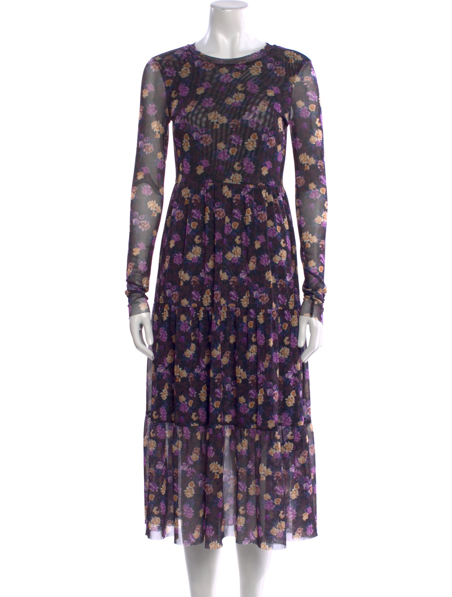 Baum und Pferdgarten Floral Print Long Dress
