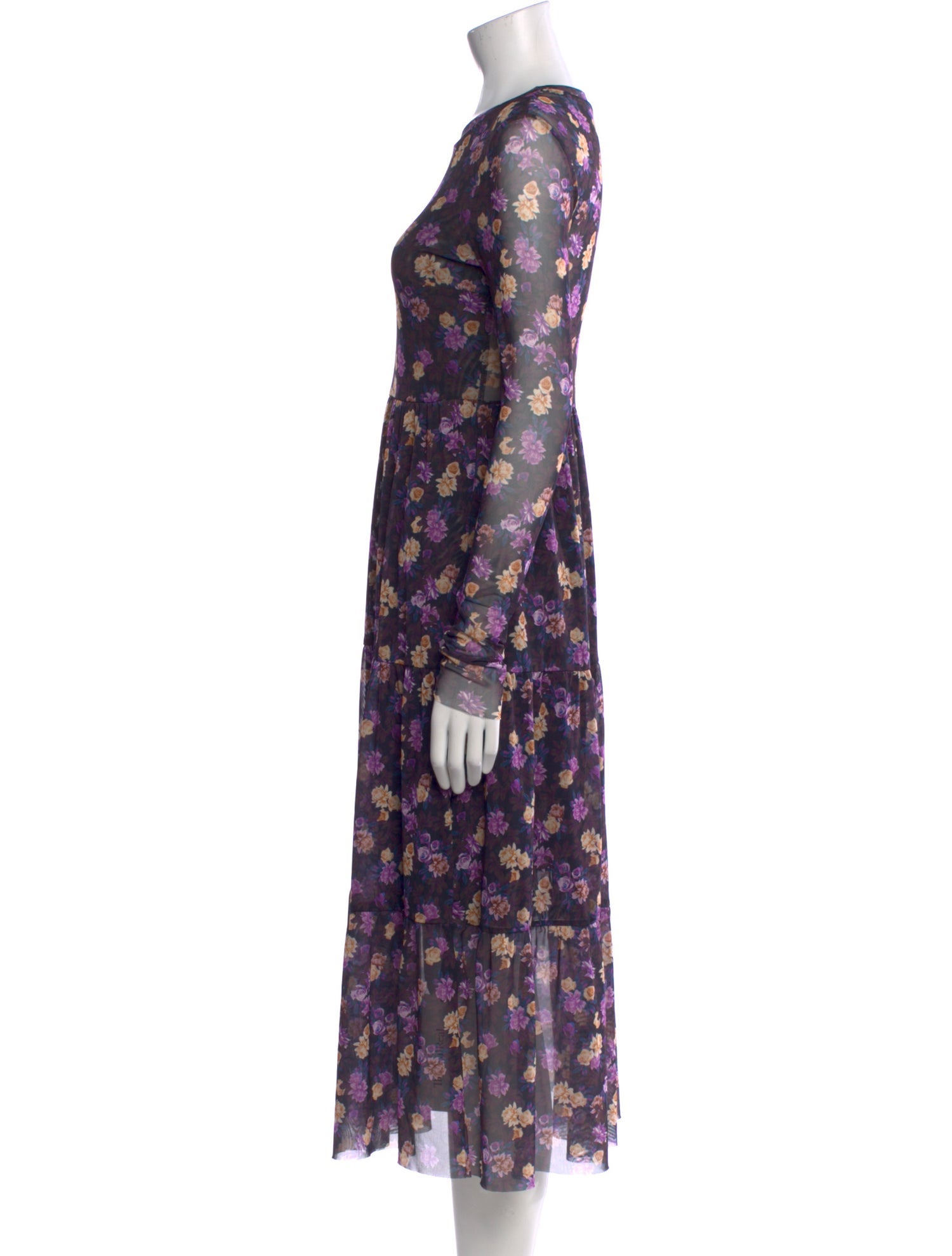 Baum und Pferdgarten Floral Print Long Dress