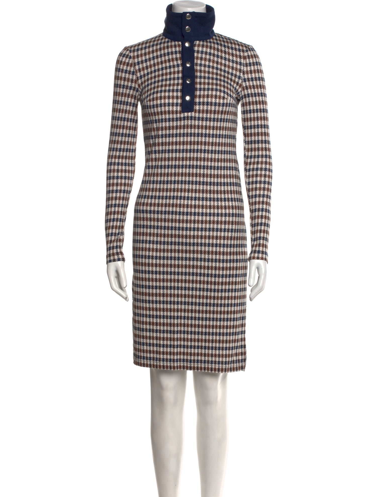 Baum und Pferdgarten Plaid Print Mini Dress