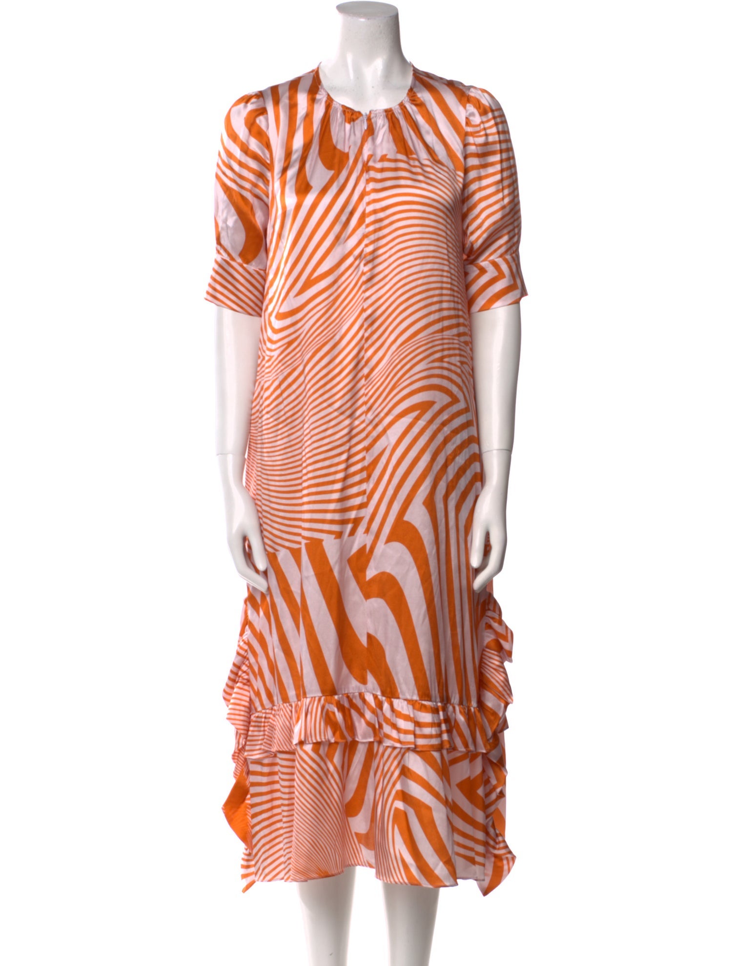 Baum und Pferdgarten Silk Midi Length Dress