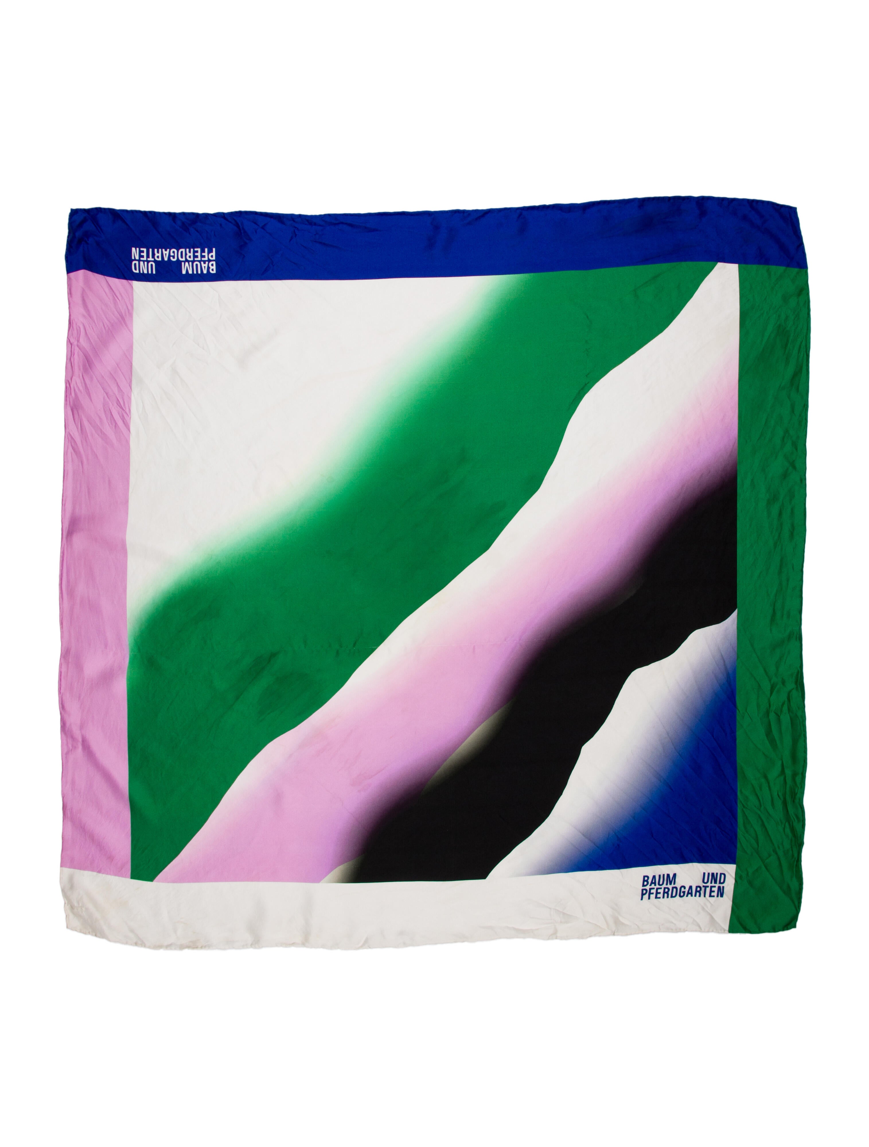 Baum und Pferdgarten Silk Printed Scarf