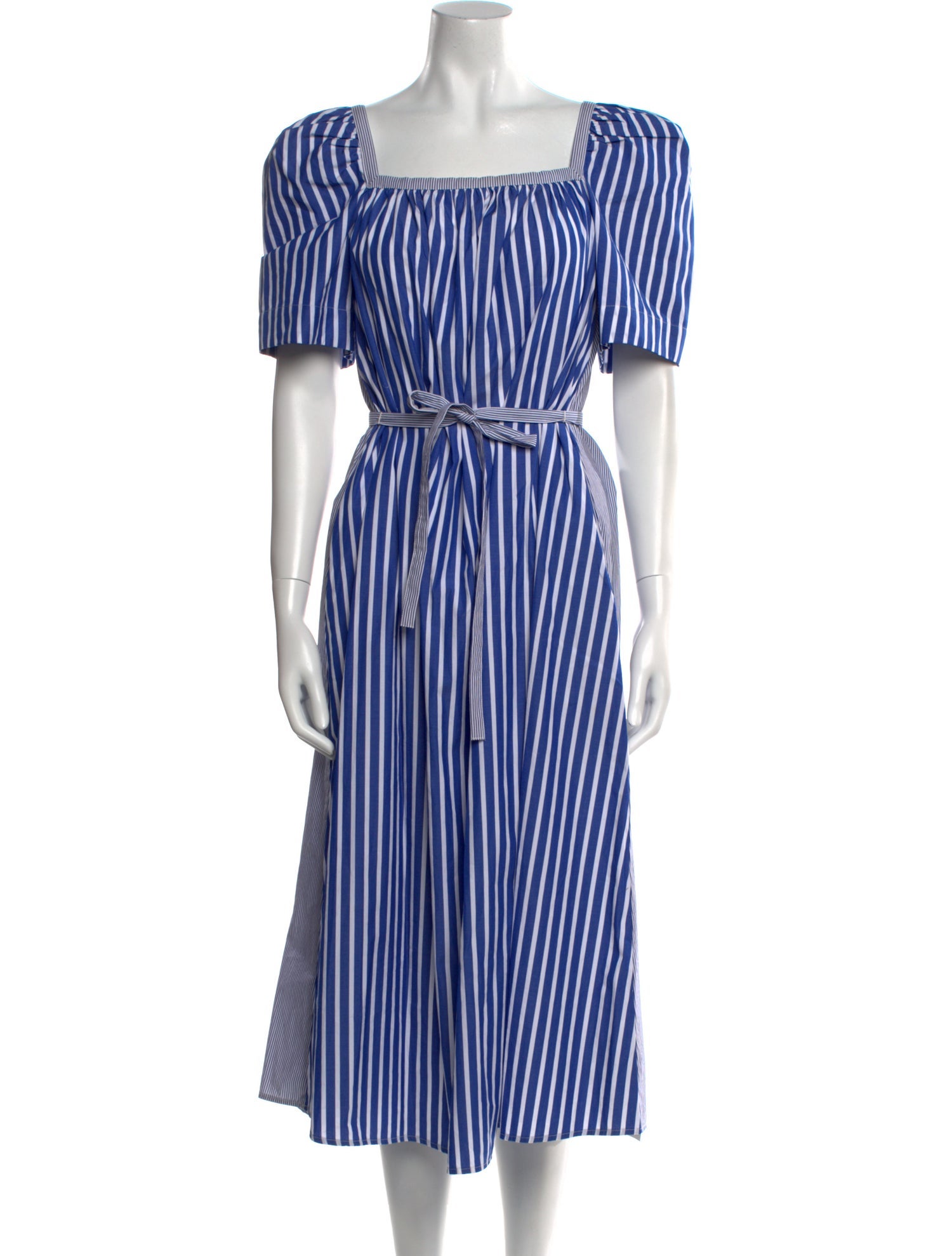 Baum und Pferdgarten Striped Midi Length Dress