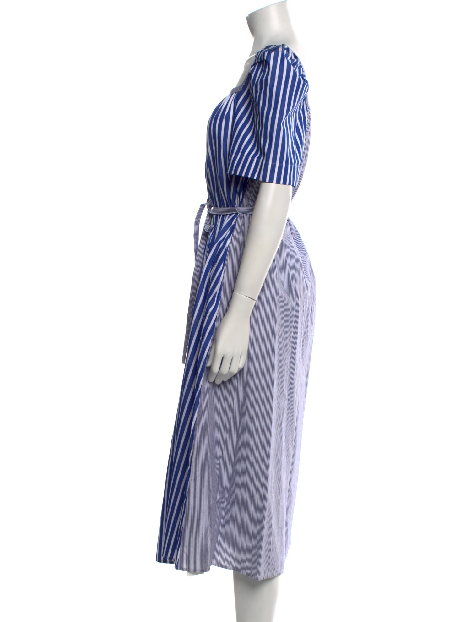 Baum und Pferdgarten Striped Midi Length Dress