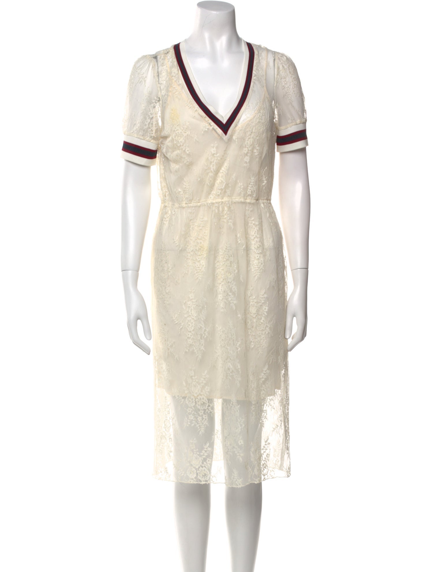 Baum und Pferdgarten V-Neck Mini Dress