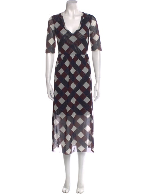 Baum und Pferdgarten Printed Midi Length Dress