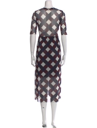 Baum und Pferdgarten Printed Midi Length Dress