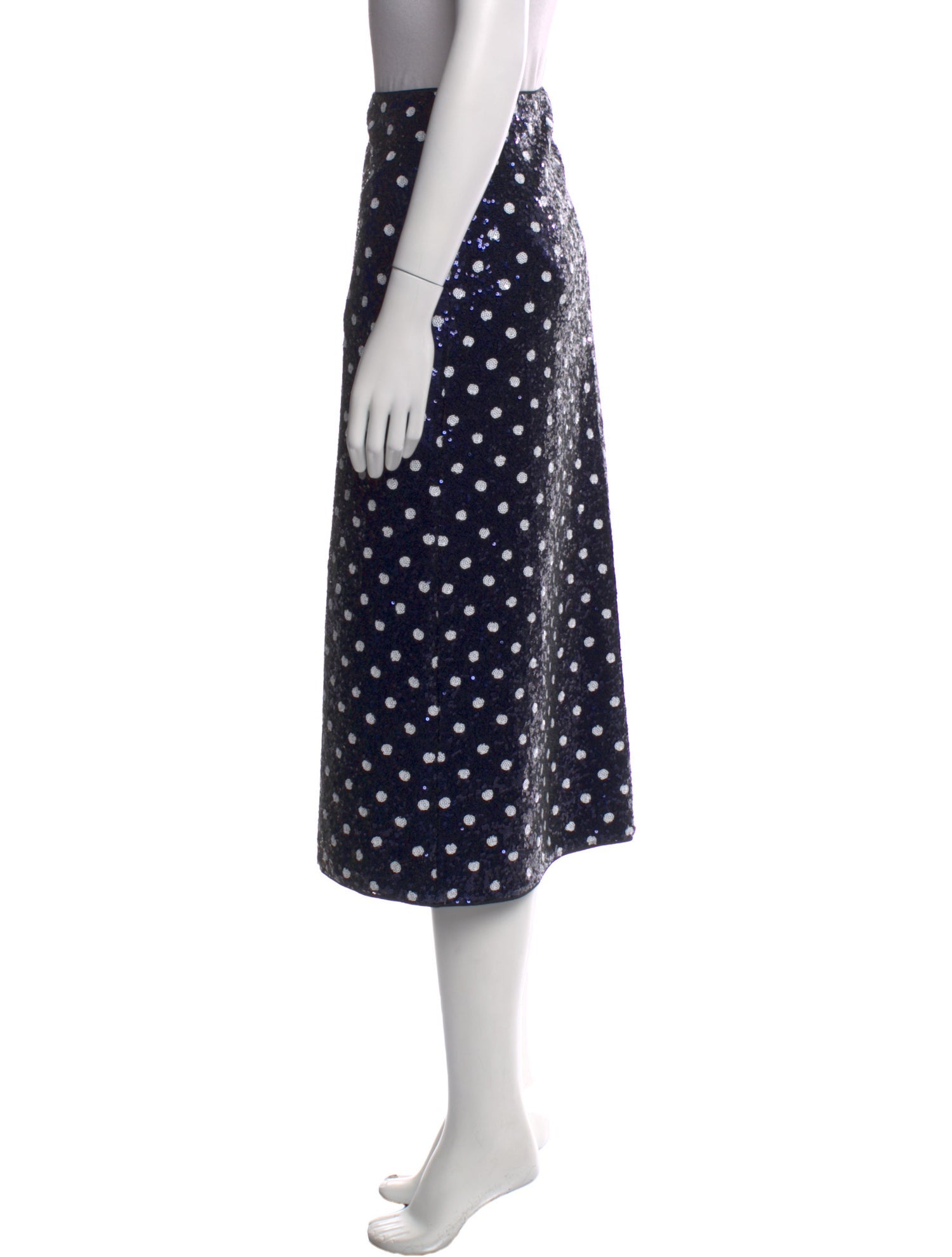 Baum und Pferdgarten Polka Dot Print Midi Length Skirt w/ Tags