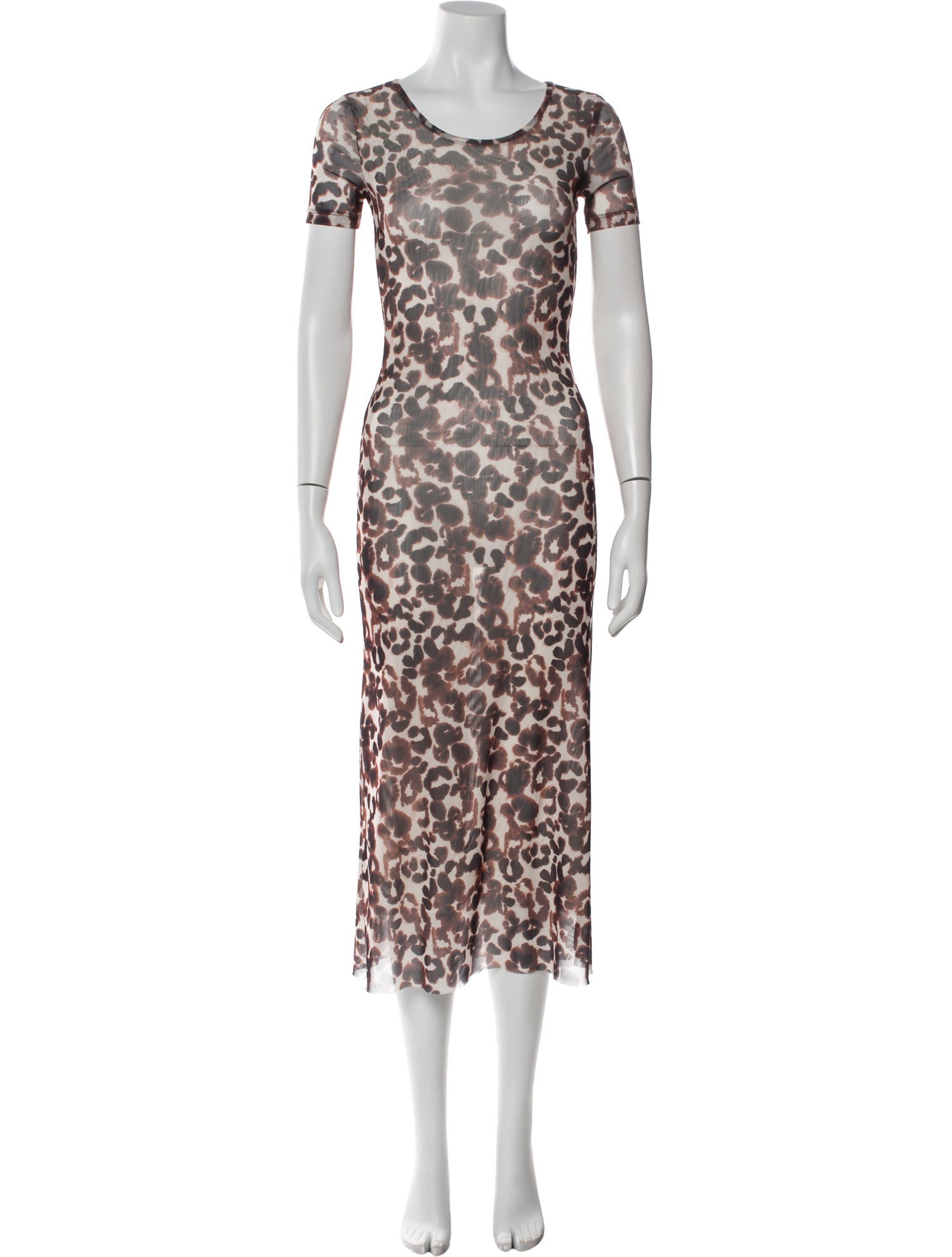 Baum und Pferdgarten Animal Print Long Dress
