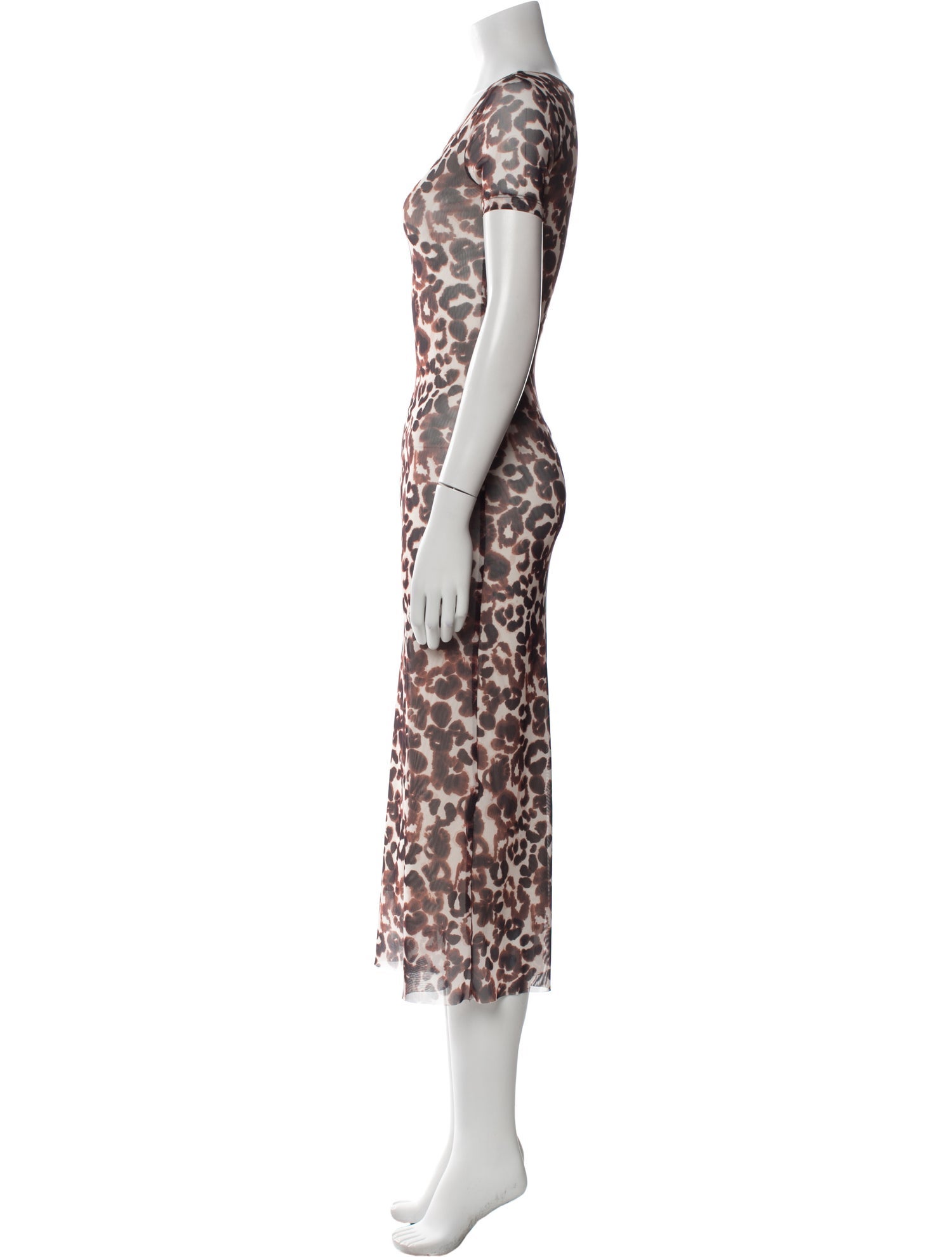 Baum und Pferdgarten Animal Print Long Dress