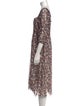 Baum und Pferdgarten Animal Print Midi Length Dress