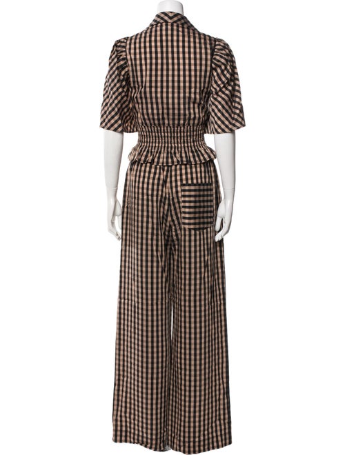 Baum und Pferdgarten Plaid Print Pant Set