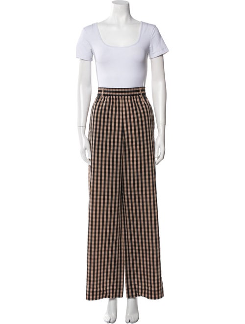 Baum und Pferdgarten Plaid Print Pant Set