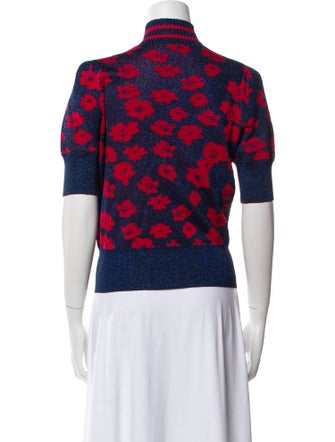 Baum und Pferdgarten Printed Turtleneck Sweater