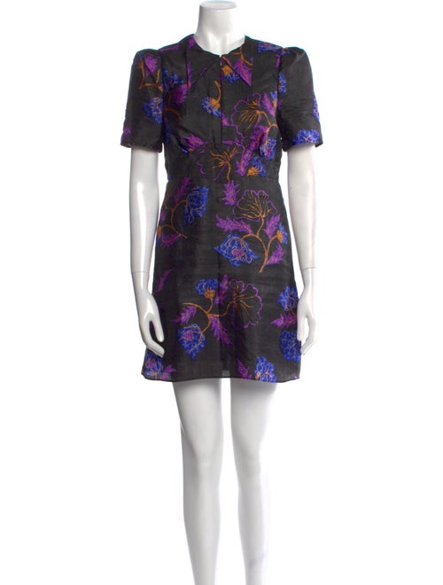 Baum und Pferdgarten Floral Print Mini Dress