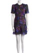 Baum und Pferdgarten Floral Print Mini Dress