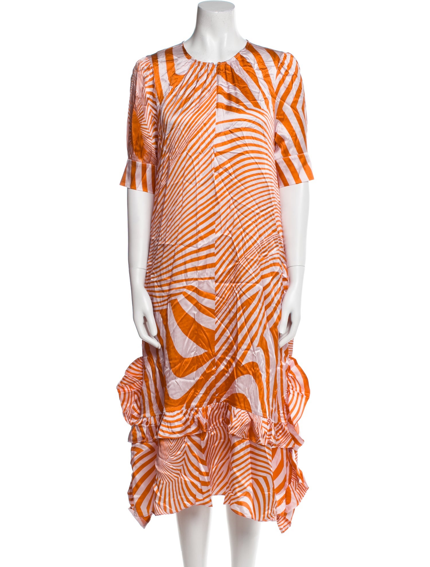 Baum und Pferdgarten Silk Midi Length Dress