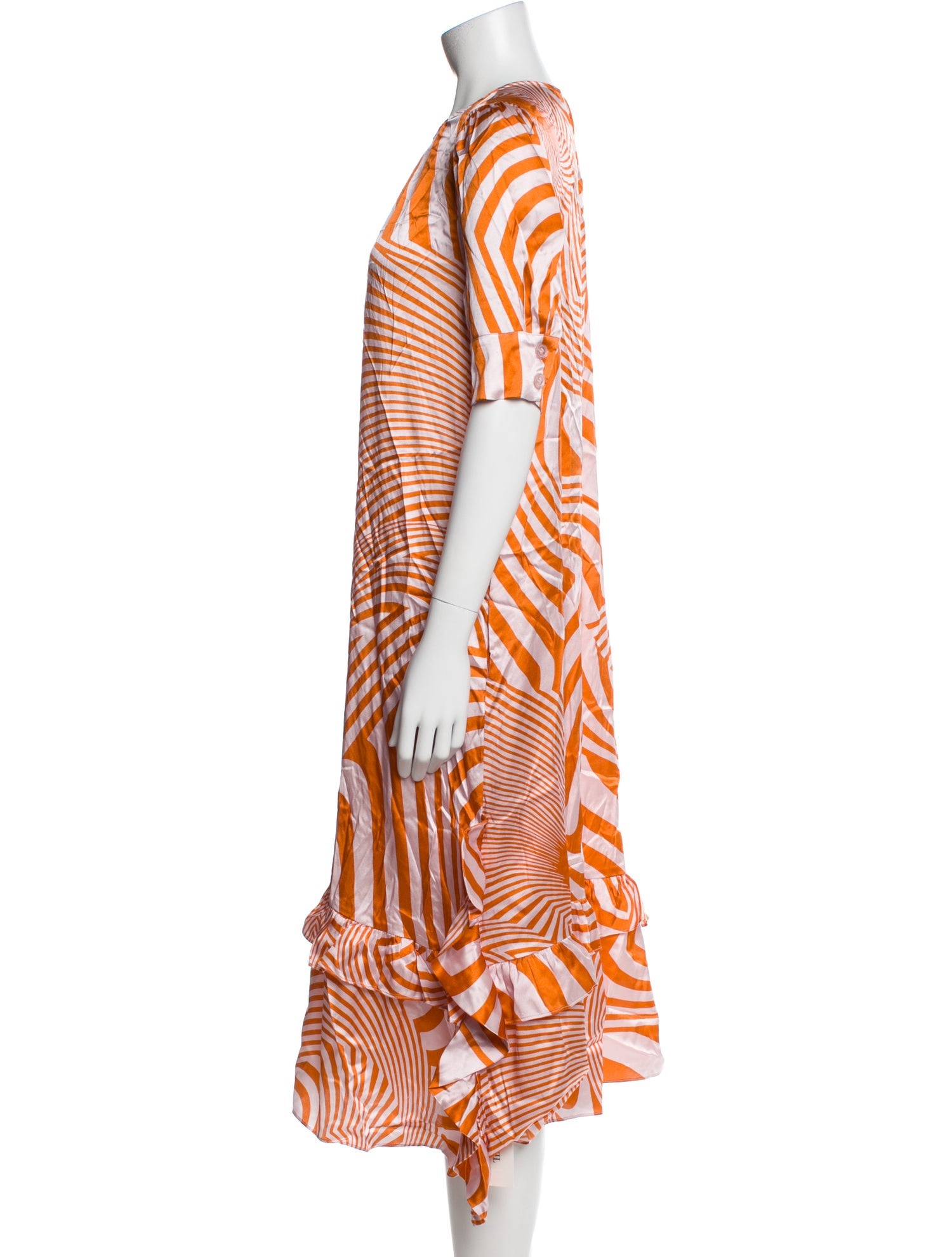 Baum und Pferdgarten Silk Midi Length Dress