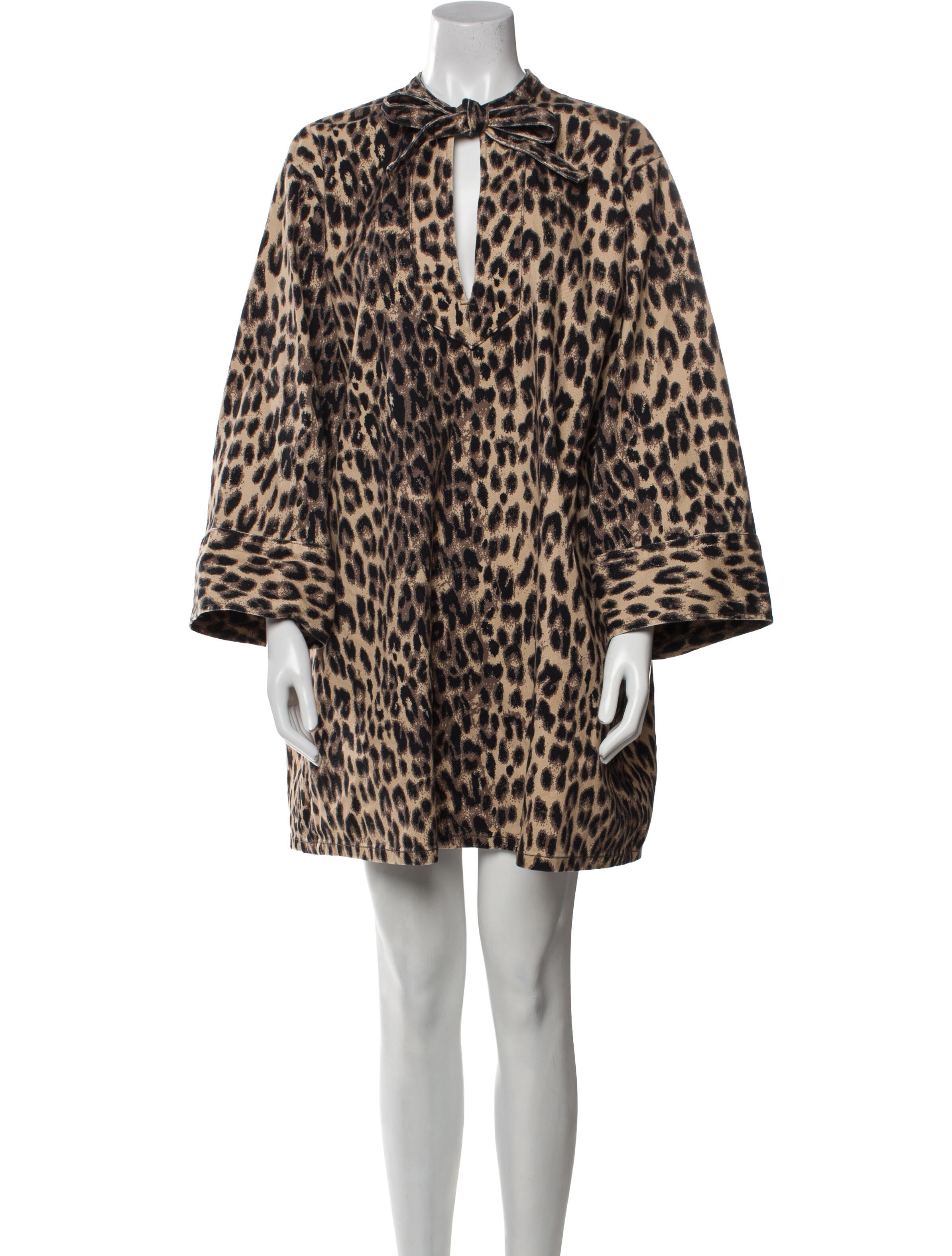 Baum und Pferdgarten Animal Print Mini Dress