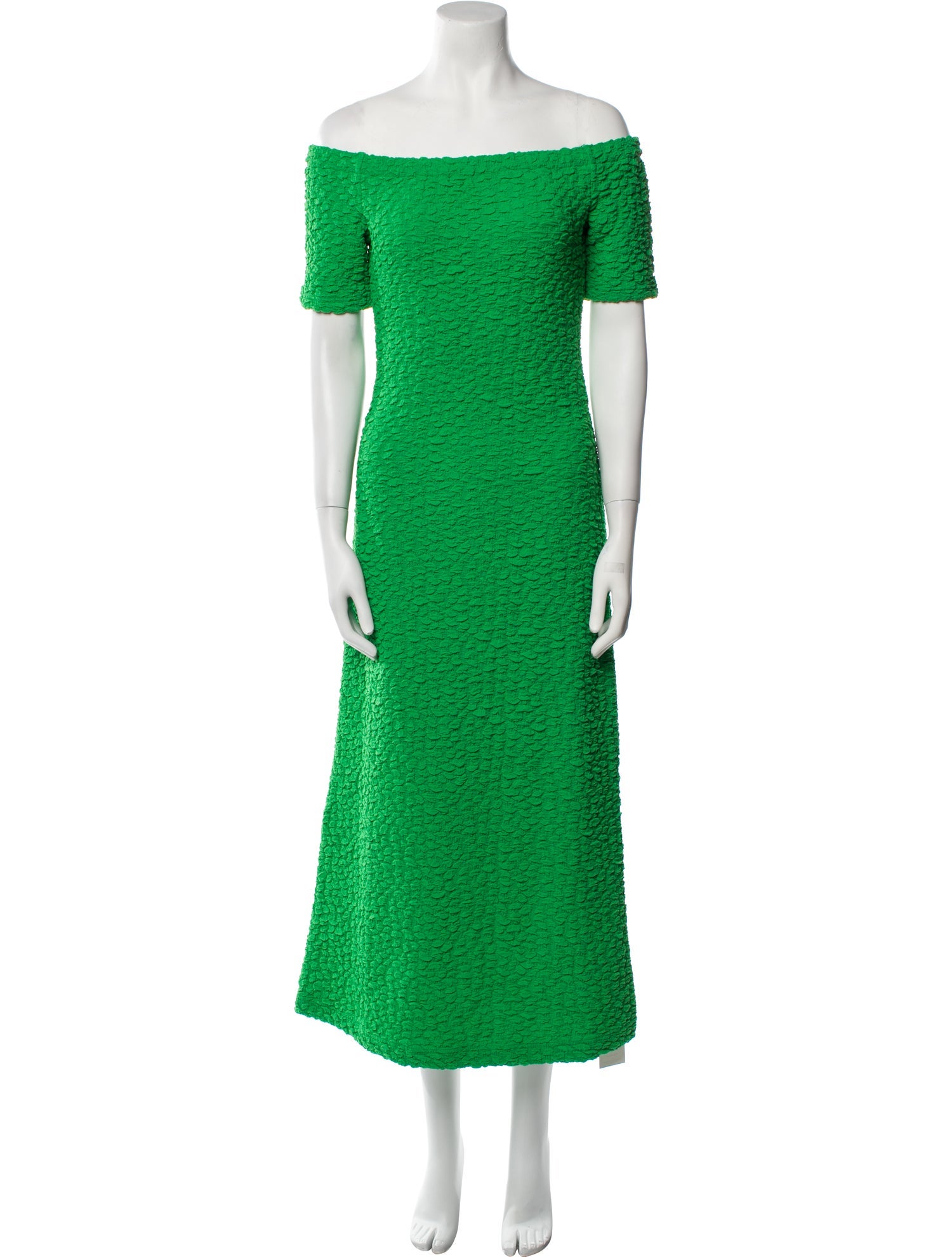 Baum und Pferdgarten Off-The-Shoulder Midi Length Dress