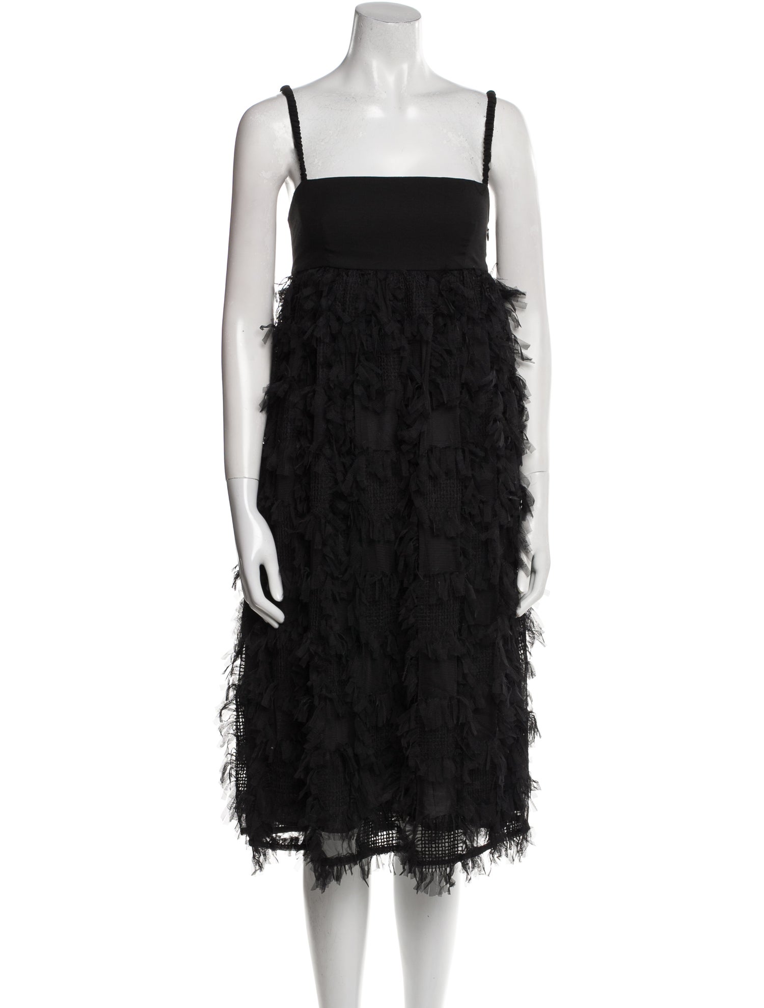 Baum und Pferdgarten Square Neckline Midi Length Dress