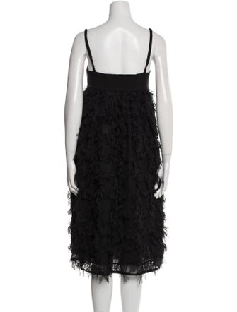 Baum und Pferdgarten Square Neckline Midi Length Dress