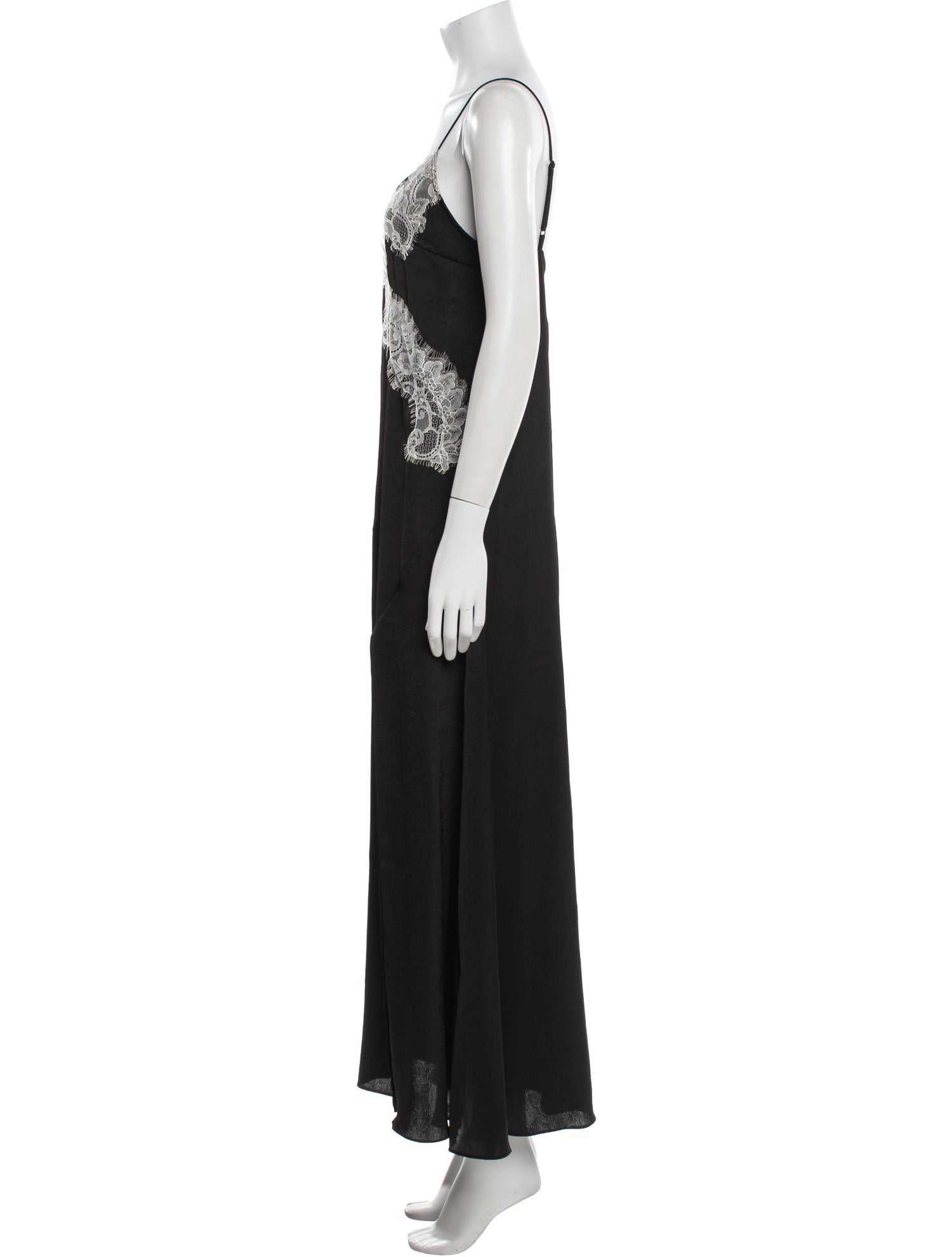 Baum und Pferdgarten V-Neck Long Dress w/ Tags
