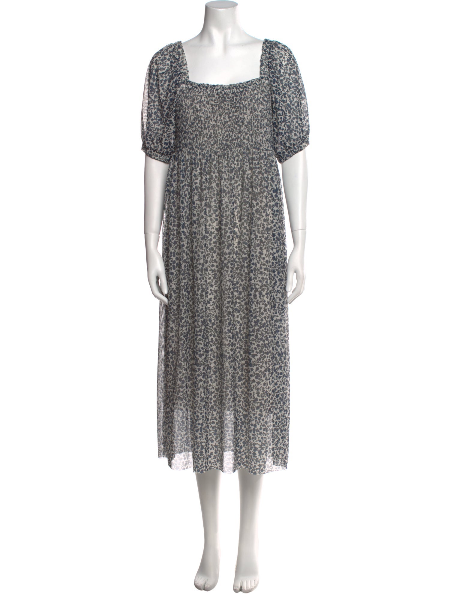 Baum und Pferdgarten Floral Print Midi Length Dress