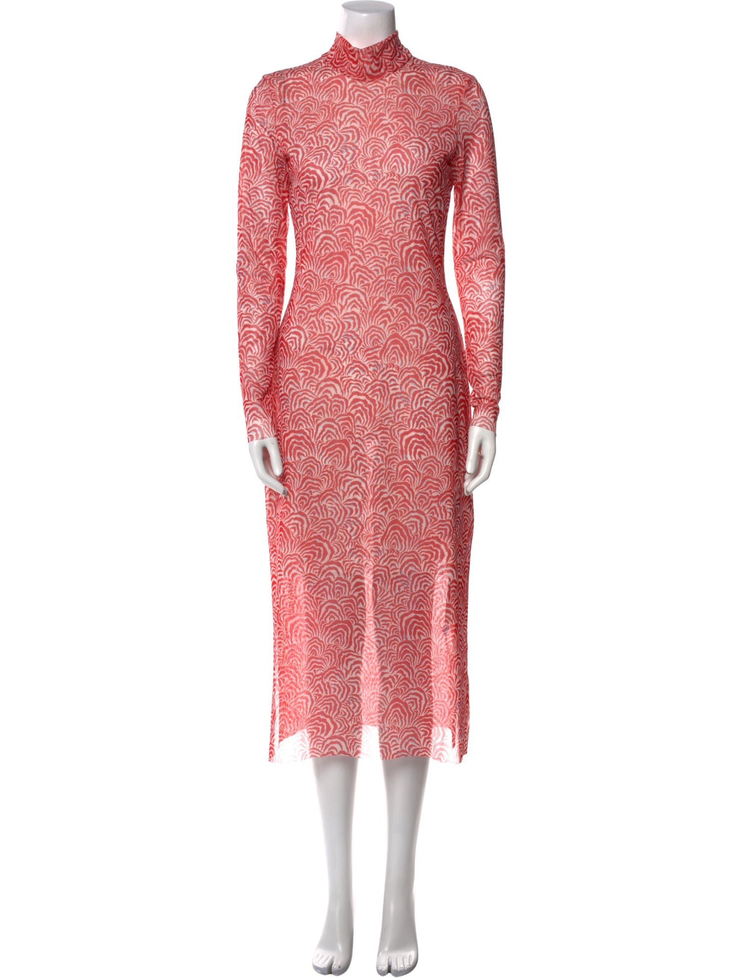 Baum und Pferdgarten Lace Pattern Midi Length Dress