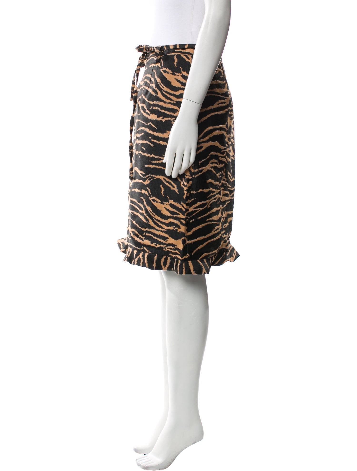 Baum und Pferdgarten Animal Print Knee-Length Skirt