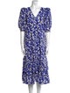 Baum und Pferdgarten Floral Print Midi Length Dress