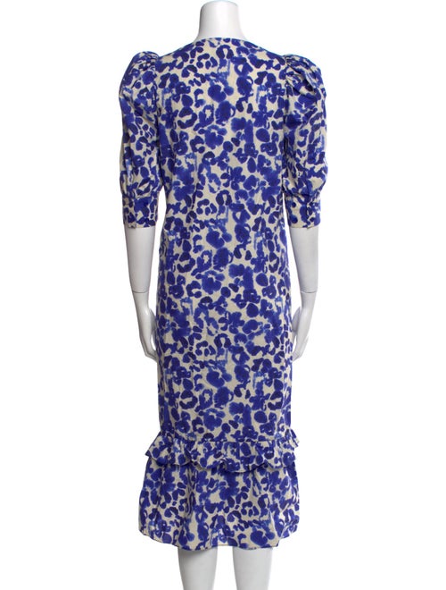 Baum und Pferdgarten Floral Print Midi Length Dress