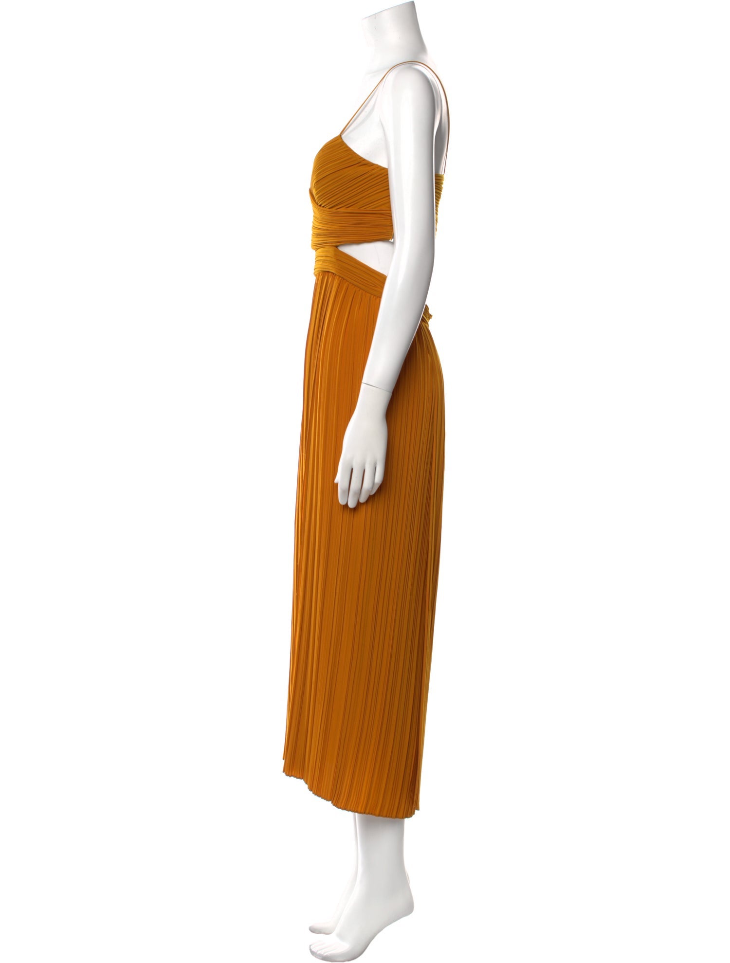 Baum und Pferdgarten V-Neck Midi Length Dress