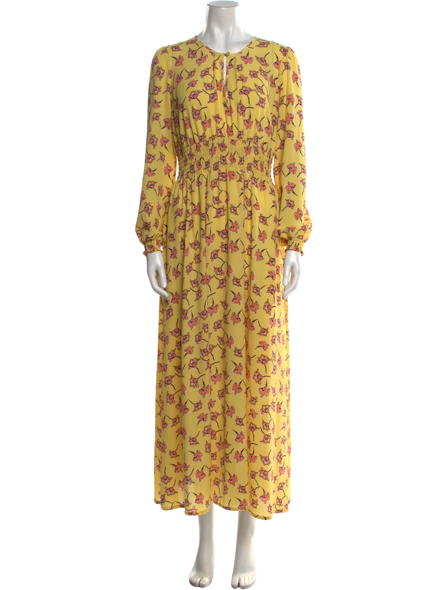 Baum und Pferdgarten Floral Print Long Dress
