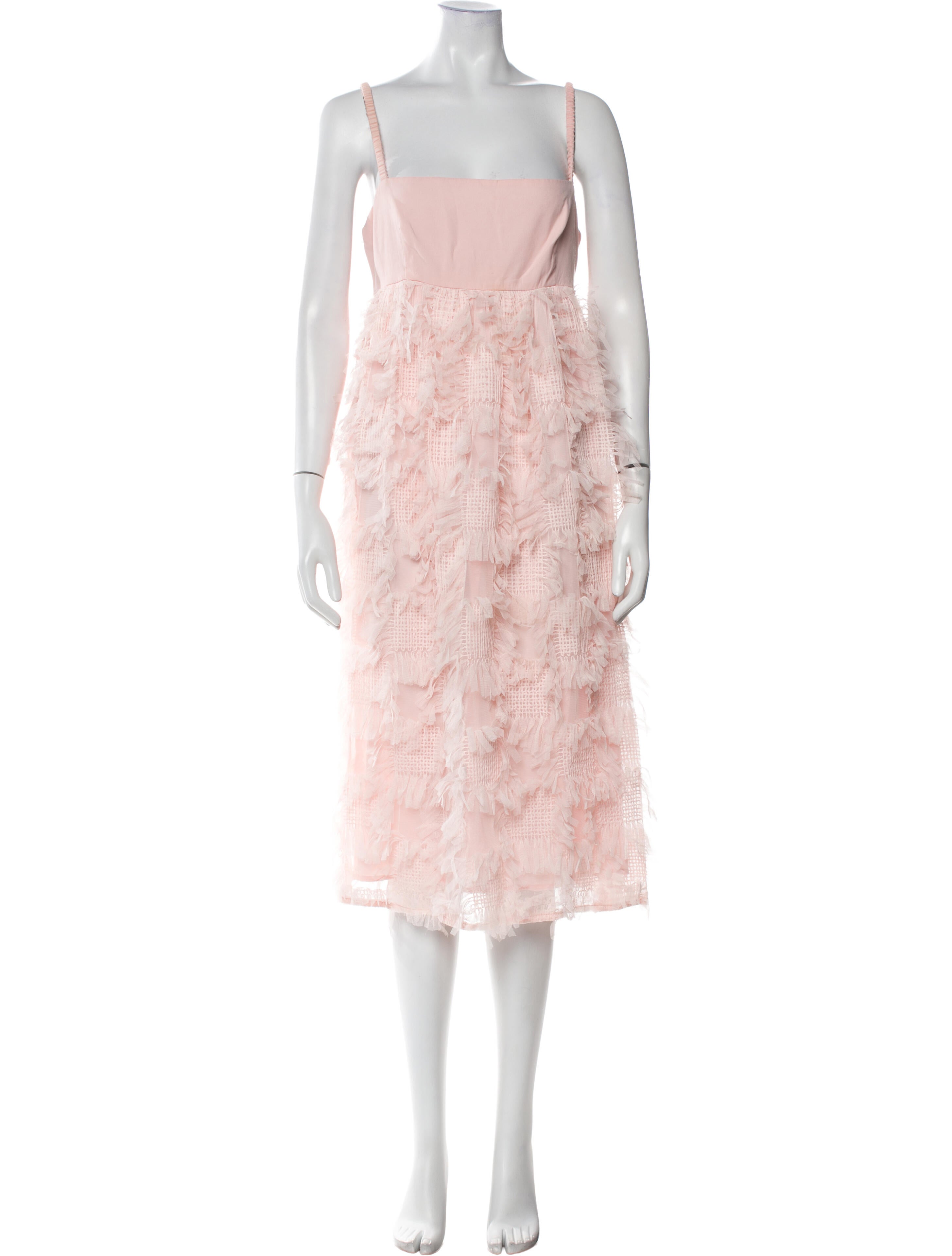 Baum und Pferdgarten Square Neckline Midi Length Dress