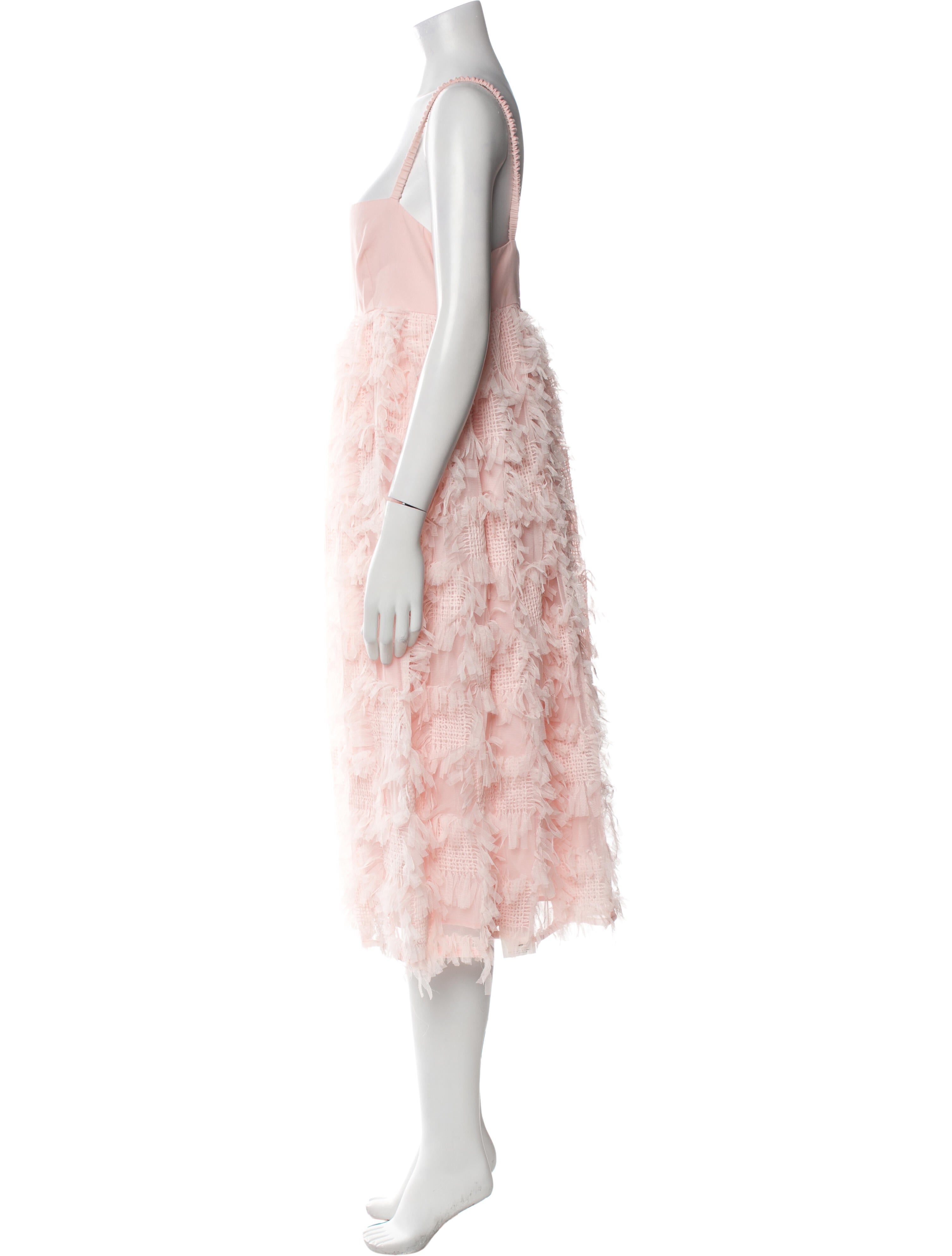 Baum und Pferdgarten Square Neckline Midi Length Dress