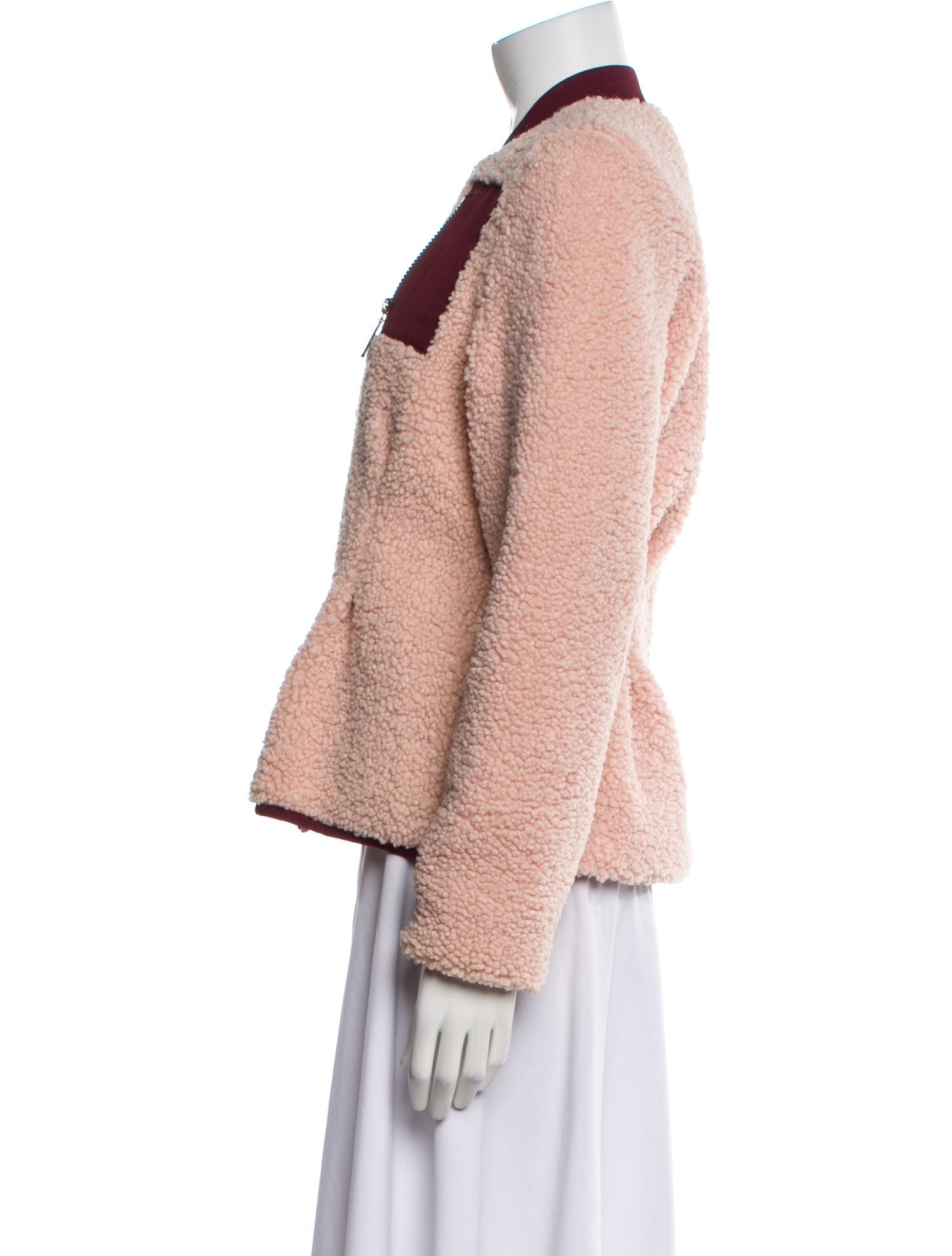 Baum und Pferdgarten Printed Faux Fur Jacket