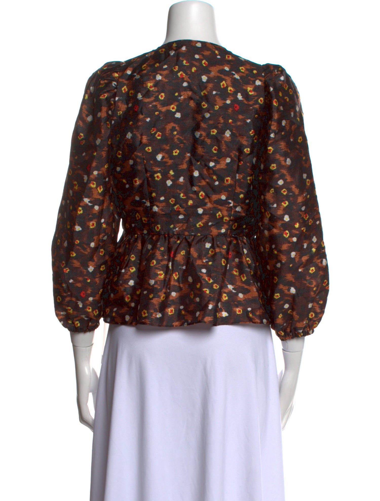 Baum und Pferdgarten Mallow Top Floral Print Crop Top