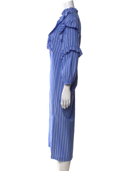 Baum und Pferdgarten Striped Midi Length Dress
